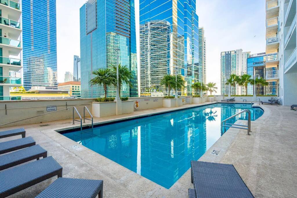 Апартаменти Modern 2/2 With Beautiful Ocean And Brickell Views Маямі Екстер'єр фото